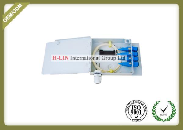 Buy cheap Metal Fiber Optic Connection Box 4 Core 8 Core 12 Core For Indoor Wall Mount from wholesalers