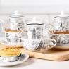 Buy cheap Sustainable Drinkware Type Glass Teapot Ceramic Tea Set Ideal Valentine'S Day Gift from wholesalers