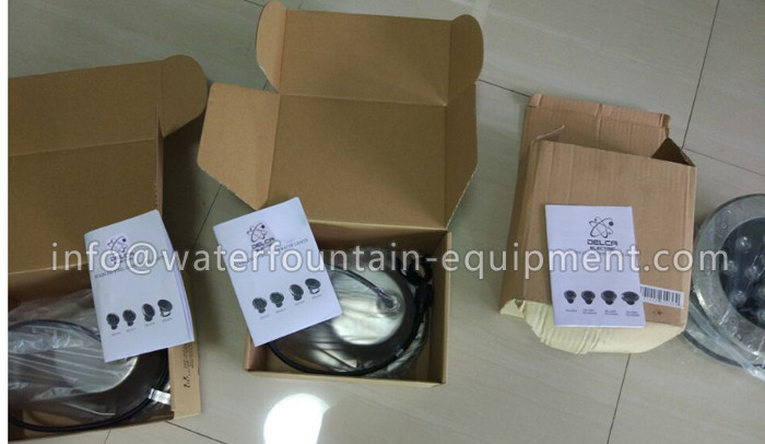 Stainless Steel Inground Pool Lights Waterproof IP68 6W RGB Color Control