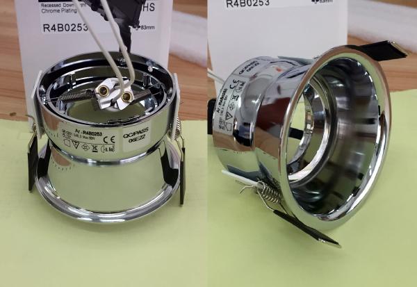Buy cheap Indoor MR16 Recessed downlight fixture interior Dia.90XH58mm from wholesalers