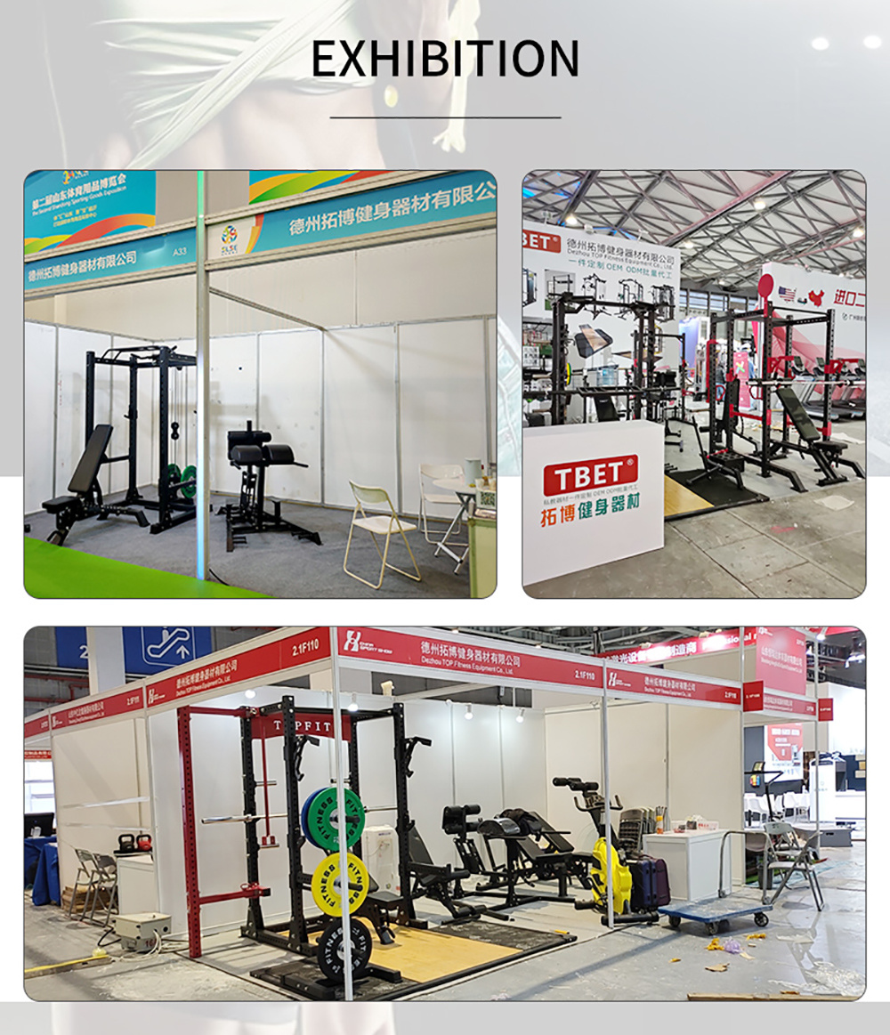 New Best Free Weight Machine, Professional Gym Equipment, Commercial Fitness Machine, Multifunctional Power Rack and Bench