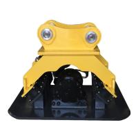 Buy cheap High Manganese Steel Mini Excavator Plate Compactor Less Breakdown product