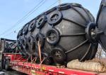 ISO17357 Marine Floating Tyre And Chain Net Pneuamatic Rubber Fender