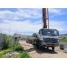 Buy cheap Hydraulic Machining Process Red 56 Meter Concrete Pump Truck Direct Delivery Zoomlion from wholesalers