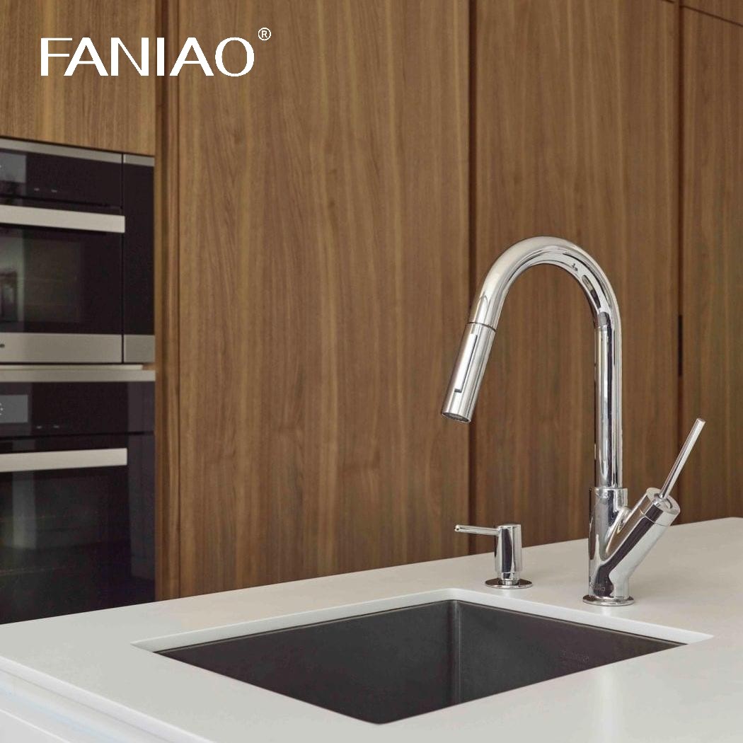 Classic Wood Kitchen Cabinet Affordable Price Customized Modern Wood Grain Apartment Modern Design Kitchen Cabinet