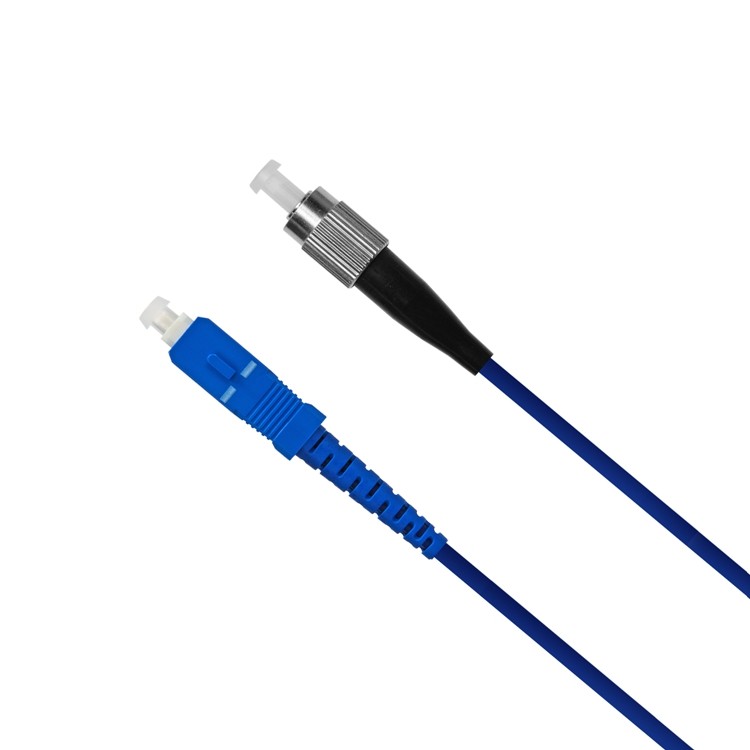 FC SC Fiber Optic Patch Cord , Simplex Fiber Jumper 3.0mm armoured
