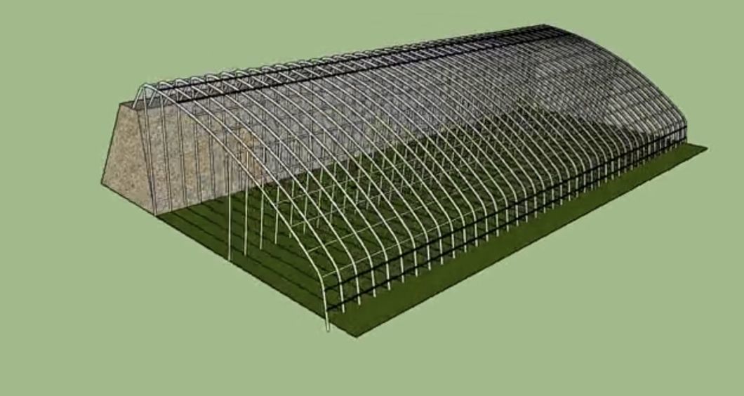 Flower Planting Sparay Irrigation Sunlight Greenhouse