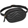 Buy cheap Crossbody Fashion Fanny Pack PU Leather Waterproof Belt Bag from wholesalers
