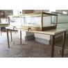 Buy cheap High End Stainless Steel Jewelry Store Showcases from wholesalers