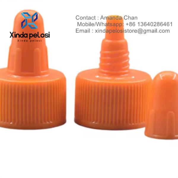 Buy cheap Custom Logo Twist Top Cap For Solvents Oils Paint Ink Squeeze Bottle from wholesalers