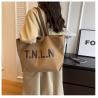 Buy cheap LARGE CAPACITY CANVAS HANDBAG STUDENT FASHION COMMUTER MAKEUP BAG MOMMY BAG from wholesalers
