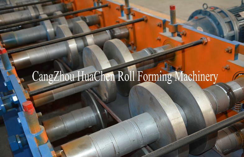 Metal Interchangeable C Purlin Roll Forming Machine , Roll Form Machine 1.5-3.0mm Thickness
