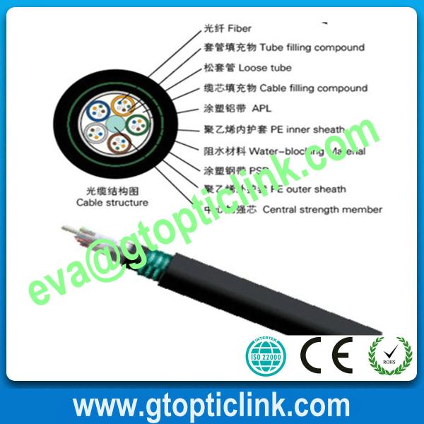 Buy cheap Single Mode Fiber Optic Cable Armored Outdoor from wholesalers