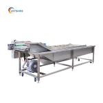 9.4kw 220v 380v Potato Vegetable Coriander Bubble Washer Machine 2000kg/H