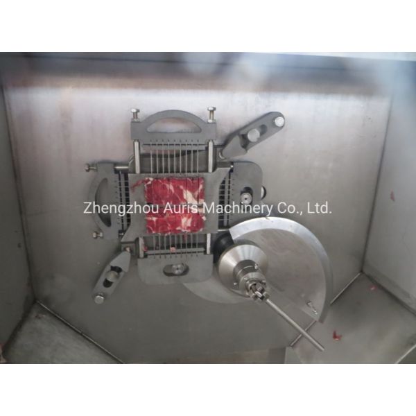 300-500kg/H Pork Beef Mutton Meat Vegetables Cutter Cutting Fresh Meat Frozen Meat Slicer Slicing Machine