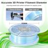 Buy cheap Customizable PLA+ Rainbow Silk Filament Macaron Color 3D Printer Diameter 1.75mm from wholesalers