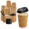 Buy cheap Customizable Biodegradable Takeaway Coffee Cups from wholesalers