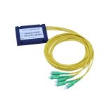 Dual Window Fiber Optic Coupler Splitter 1x4 FBT Fused For CATV Optical Signal