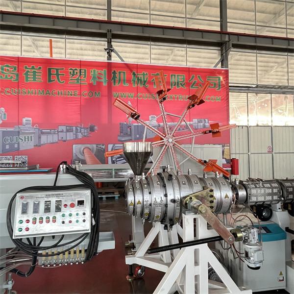 Buy cheap Industrial HDPE Extrusion Line , Plastic Pipe Extruder Machine from wholesalers