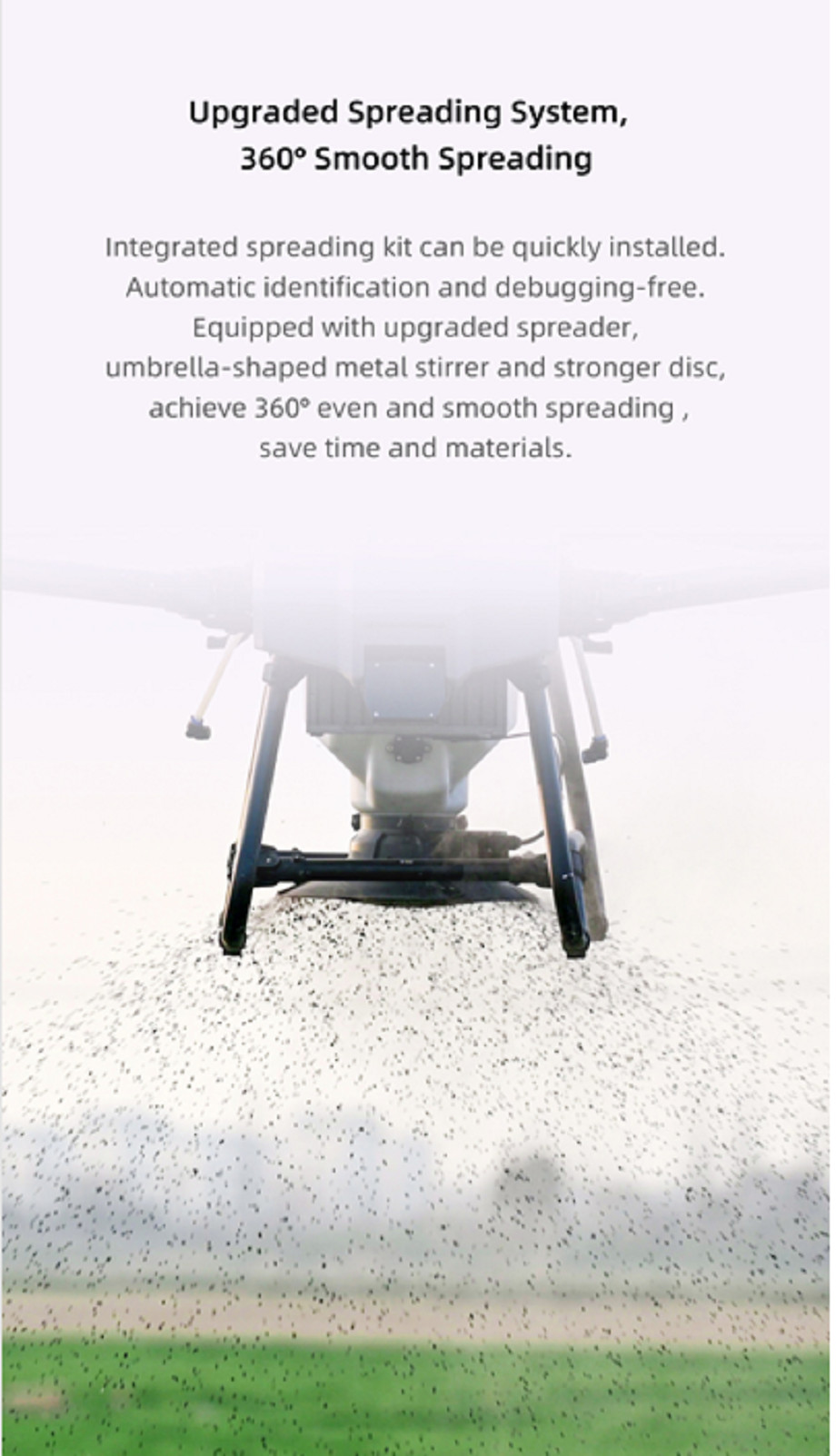 Z30P 30kg Load Agricultural Drones Solution Under Z Series New Truss Structure And Z-shaped Folding Arms