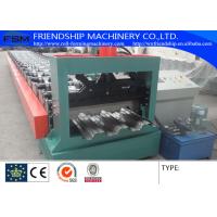 Buy cheap 1.0-2.0mm Thickness GI Steel Metal Deck Roll Forming Machine 15kw With Electric product