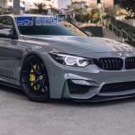 1.52x18M Auto Colored Paint Protection Film Glossy Stone Grey Self Adhesive