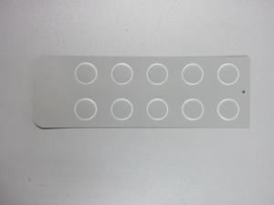 Wholesale Embossed Concave Convex Membrane Control Panel With 3M Adhesive , Customized from china suppliers