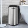 Buy cheap 12L 30L 40L 50L Big Capacity Household Stainless Steel Smart Sensor Bin Automatic Trash Can with Battery Power from wholesalers