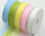 Buy cheap Organza Bulk Silk Ribbon , Double Faced Silk Satin Ribbon Screen Printing from wholesalers