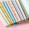 Buy cheap Recycled Yellow Flower Patterned Kraft Wrapping Paper 2m Wrapping Paper from wholesalers