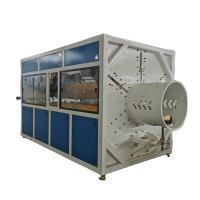 Buy cheap 20000X2000X2100MM High Density Polyethylene Pipe Production Line for Water Gas product