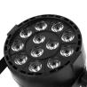 Buy cheap 12PCS 1W RGBW 3in1 RGB Mini LED Par Light With Black Plastic Body 50 - 60Hz from wholesalers