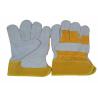 Buy cheap Cow Leather Safety Gloves , Soft Labor Protection Gloves 10.5 Inch Size from wholesalers