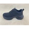 Buy cheap Black Ladies Bling Trainers Pigskin Insole Rhinestone Sneaker from wholesalers