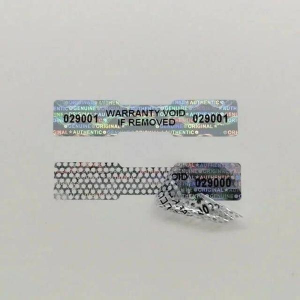 Buy cheap Customized Plastic Tamper Evident Labels Packaging Shape Options from wholesalers