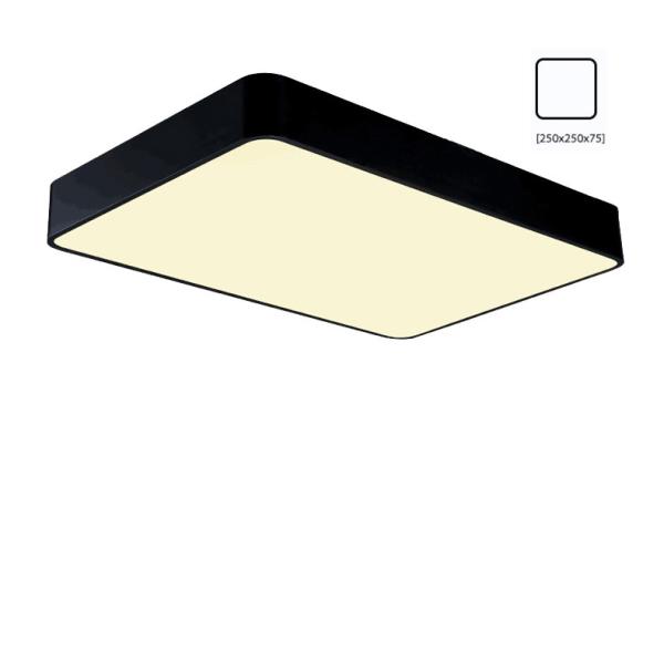 Buy cheap Black 250x250mm 8W white high quality surface mounted LED Ceiling light from wholesalers
