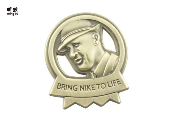 Buy cheap Antique Souvenir Military Lapel Pin Badges 3D Embossed Design For Decorative from wholesalers
