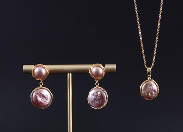 Buy cheap Natural Baroque Pearl necklace Irregular Pearl Choker Necklace For Women Punk Jewelry Baroque Pearl Necklace Jewelry Set from wholesalers