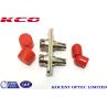 Buy cheap DIN - FC Fiber Optic Coupler Hybrid Optical Fiber Adapter 0.2dB Insertion Loss from wholesalers