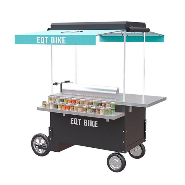 Buy cheap SS304 4 Wheels Vending 220V 30 Km/H BBQ Food Scooter Bike motorcycle tricycle from wholesalers