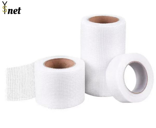 Buy cheap 8*8mm 50g 60g Drywall joint tape self-adhesive fiberglass mesh tape from wholesalers