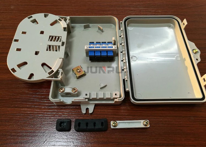 4 Port Fiber Optic Distribution Box Ftth Termination Box With SC Adapter