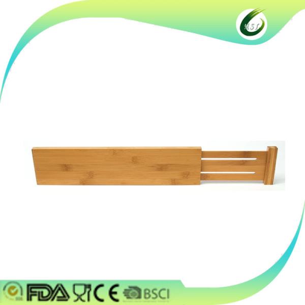 Buy cheap Bamboo deep kitchen living room drawer dividers set of 2 from wholesalers