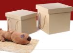 LUXURY paper wooden gift box wedding paper packaging boxes/ flat folding