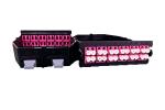 Fiber 12 24 Core Single Mode MPO MTP Cassettes Magenta MPO Patch Panel Cassette