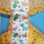 Non Woven Fabric Adult Hospital Diaper with 6500ml High Absorption and PE