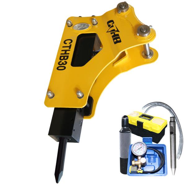 Buy cheap 800bmp Side Type Hydraulic Breakers For Mini Excavators 20CrMo Hammer Rock Breaker from wholesalers