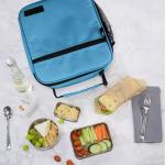 Spacious Adult Oxford Insulated Lunch Bag With Embroidery Logo
