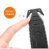 Buy cheap Multifunction Two Sided Concealed Blade Recessed Blade Safety Box Carton Cutter Film Cutter Knife from wholesalers
