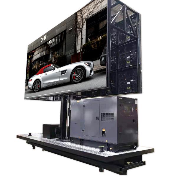 Buy cheap Mobile Led Screen Billboard Truck P6 1/8 Scan Outdoor Video Wall from wholesalers